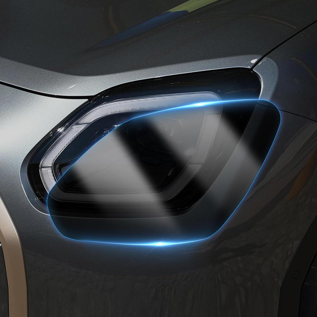 KUNGKIC for Mini Countryman U25 2025 2024 2023 Wide Headlight Protection Film TPU Scratch Guard Self-Healing Exterior Accessories Non-Yellowing