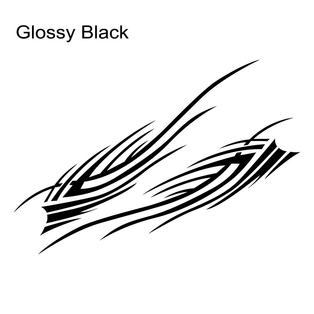 Car Body Stickers Self-Adhesive Flame Graphics Stripe Vinyl Decals For Cars SUVs Vans and Trucks Universal Auto Accessories