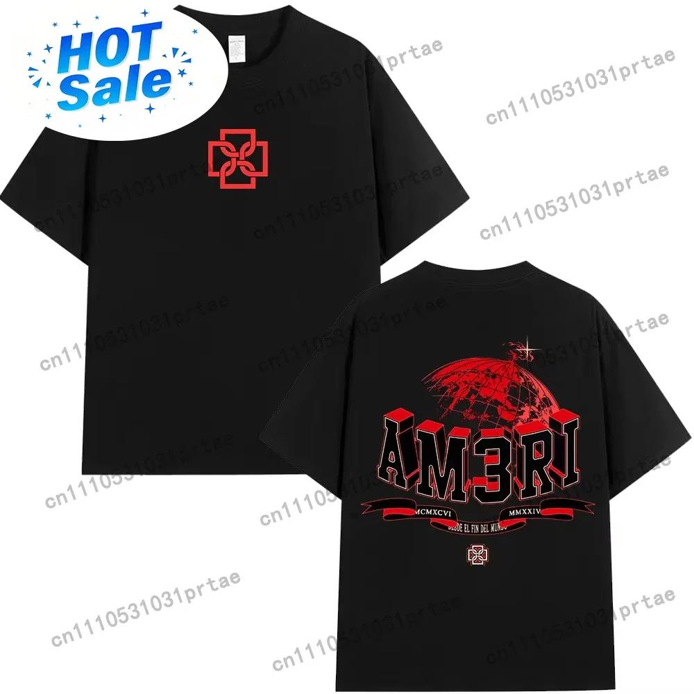 Rapper Duki Am3ri Graphic Tshirt Unisexs Wounisex Fashion Hip Hop Vintage T Shirts High Quality Cotton Casual Short Sleeve Tshirts