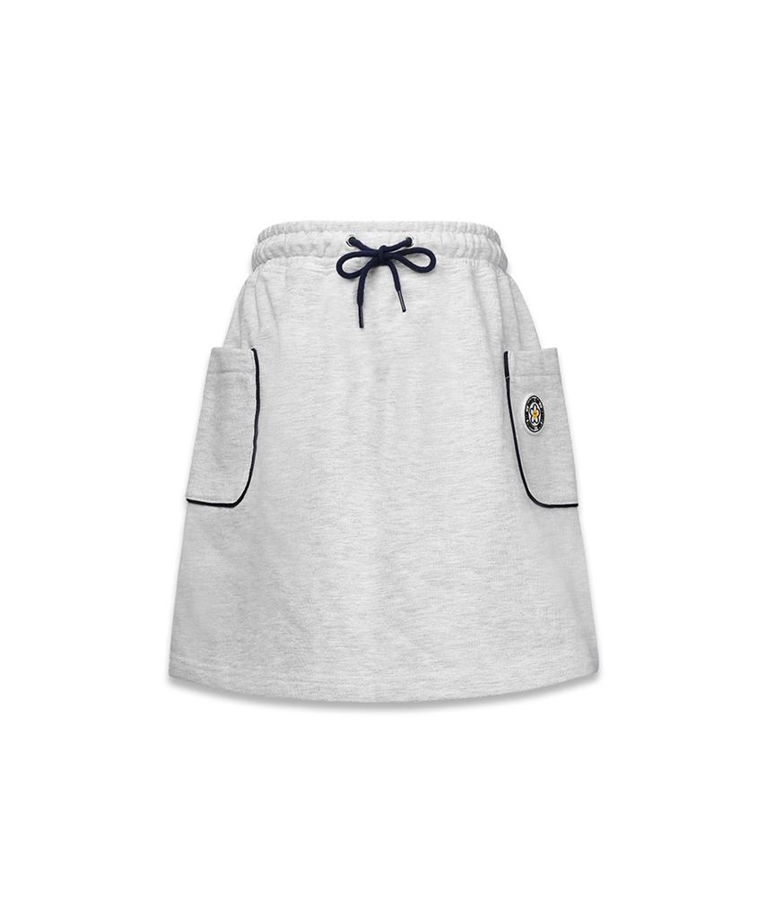 Mackie Field Sports Skirt Light Grey