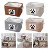 Multi Purpose Cloth Storage Bin With Foldable Design For Bedroom Kids Room And Living Room Easy To Carry
