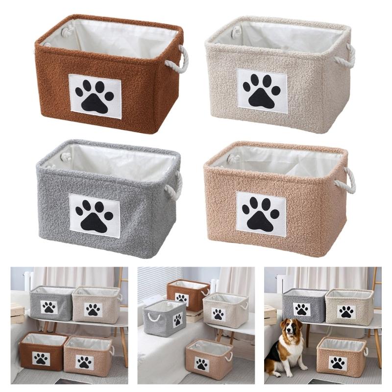 Multi Purpose Cloth Storage Bin With Foldable Design For Bedroom Kids Room And Living Room Easy To Carry