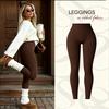 Women's Ribbed Leggings Knited Leggings Women Seamless Slim Tights High Waist Hip Liftting High Elastic Yoga Fitness Pants