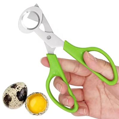 1 stuks Roestvrij Staal Kwartel Eier Snijder Schaar voor Kwartel Ei Vogel Ei Openen Kraker Keuken Knijper Gereedschap Accessoires
