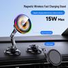 Magnetic Car Mount & Wireless Charging Phone Holder