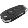 Flip Key Fob Replacement Fits For 2015 2016 Ford F150 Key Fob F250 F350 2017 2018   Explorer (2016-) F350 F450 Ranger Ecosport Bronco Keyless Entry