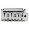 Musiclily 10.5mm String Pitch Short Block Two-Point Support Tremolo Bridge Unit for Squier Strat Guitars, Chrome