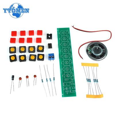 Elektrická klavírní DIY sada NE555 DIY Elektronický varhanní modul Elektronické pájecí sady Výukové sady