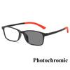 Neutral Classic Square Frame Multifocal Reading Glasses Ultralight  Sports Anti-Slip Anti-Blue Light Presbyopia Glasses