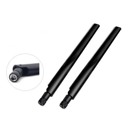 2 Piezas Antena Wifi Banda Dual 2.4Ghz/5.8Ghz 6Dbi Conector Rp-Sma para Tarjeta Mini Pci Cámara Adaptador USB Router de Red Inalámbrica