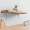 Table Top Shelf Support Durable Angle Bracket 200X150 Steel 1.1 White