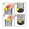 Capsule Holder for 32 Dolce Gusto Capsules, Holder for Storing Coffee Capsules, Non-slip Base, Rotatable, Black