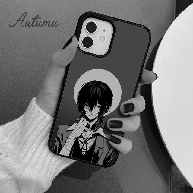 Bungou Stray Dogs Etui na telefon dla iPhone 11 12 13 14 Pro Max mini X XR XS SE 2020 6S 7 8 Plus Samsung Galaxy S21 S22 Pokrowiec skorupa