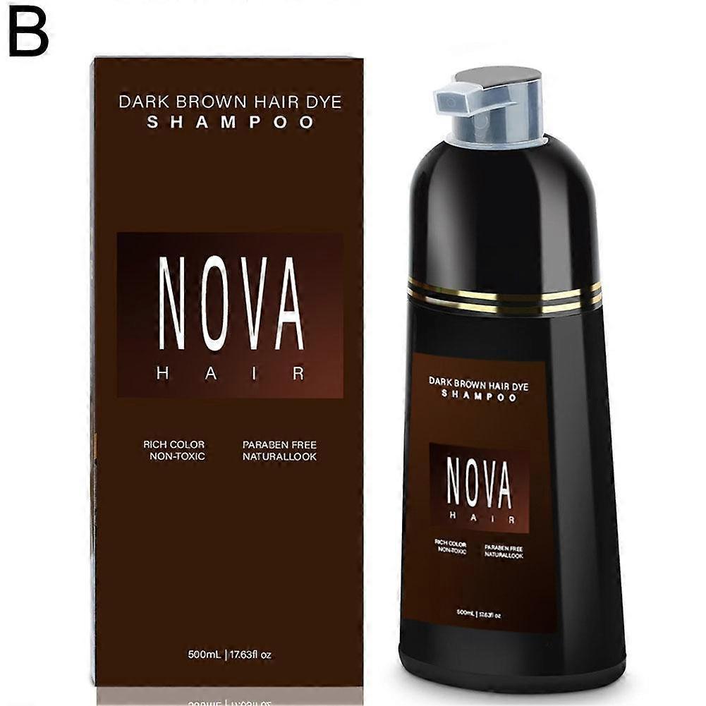 Nova Hair Dye Shampoo, Nova Hair Instant Dye Shampoo 4 Colour