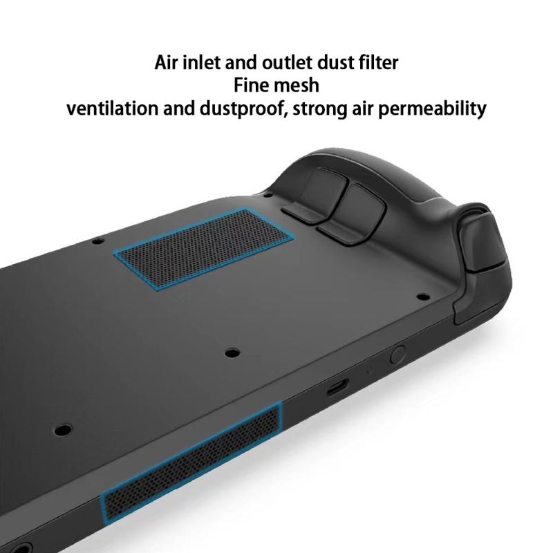 Gp-812 Silicone Protector Kit Compatible For Steam Deck Console Accessories Dust Plug Sticker Rocker