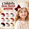 Warm Children Bow Beret Comfortable Kid Beret Cap Fashion Girls Bow Hat  For 6M-3Y