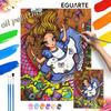 Alice In Wonderland Oil Painting Art Set Handmade Diy Gift Home Decoration. 83 Characters