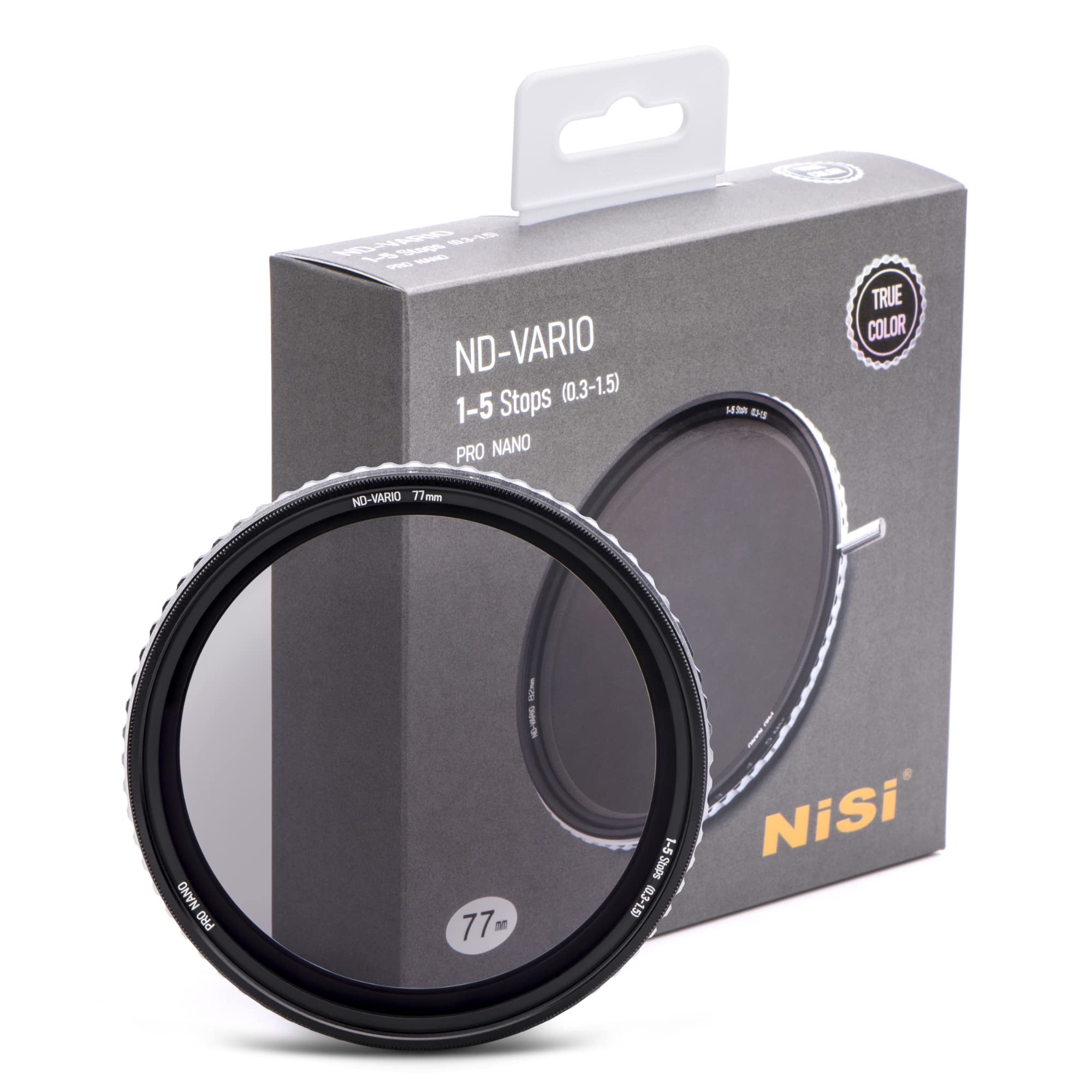 

NiSi Variable ND Filter TRUE COLOR VARIO 58mm 1-5stops (ND2~32)