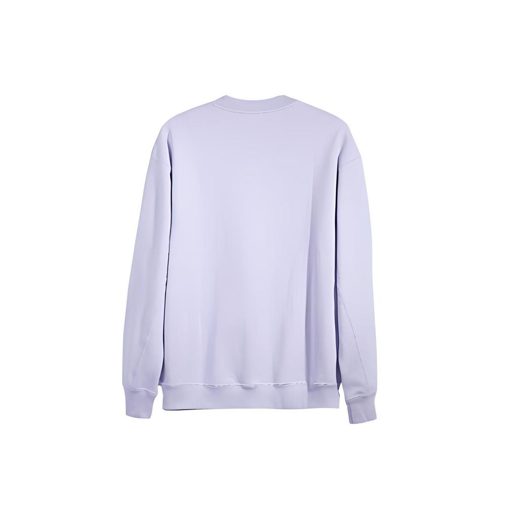 Nike Crw Flc Hwywt Just Do It Embroidered Small Label Round Neck Purple Lavender Men's CD0415-539