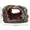 1 Pcs Aquarium Fish Tank Barrel Resin Broken Old Bucket With Moss Decoration Ornament Cave Landscaping Fish Tank Accessories