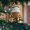 Acrylic Animal Ornaments Glossy Finish and Lightweighted for Christmas Tree Decors Festival Atmosphere Family Gatherings