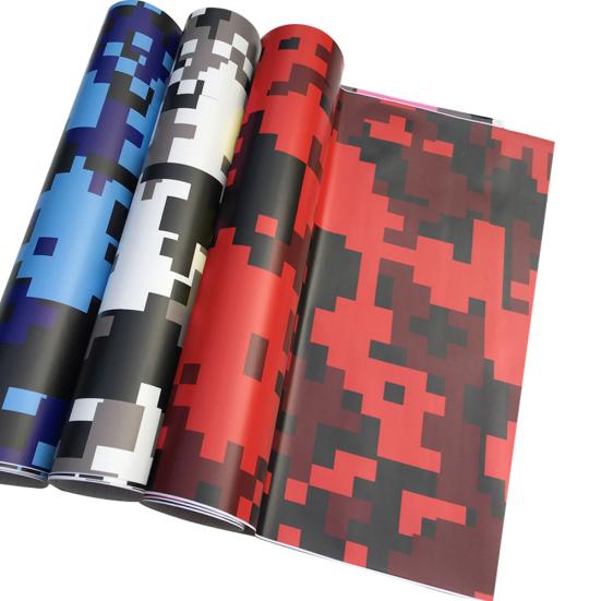 Car Motorcycle Digital Camouflage Color Graffiti Adhesive Modified Sticker Tape