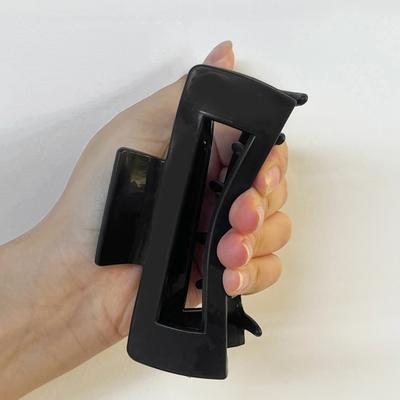 1/4Pcs Women Hair Claw Soft Silicone Anti-slip Teeth Back Head