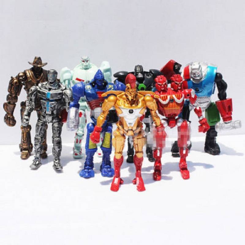 Real Steel Atom Midas Zeus PVC Akční figurka Sběratelský dárek Pro děti A Fanoušky
