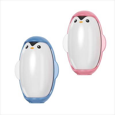 Quitapelusas Penguin, portátil, pegajoso, lavable, reutilizable, mini cepillo de bola, apto para limpieza de ropa y pelo de mascotas