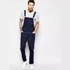 Mode Jugend Trägerhose Streetwear Männlich Slim Fit Splicing Tasche Gerade Hose Vier Jahreszeiten Täglich Lässig Herrenbekleidung