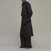 Y-3 Trenchcoat Unisex Černý S Kapucí Střední H63077