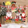 Christmas Tree Pendant Accessories Santa Claus Doll Fabric Letter Pendant Christmas Decoration Supplies YFA2244