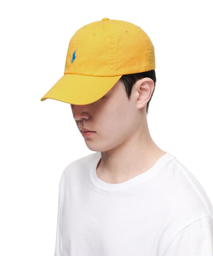 POLO RALPH LAUREN Cotton Chino Baseball Cap - Yellow