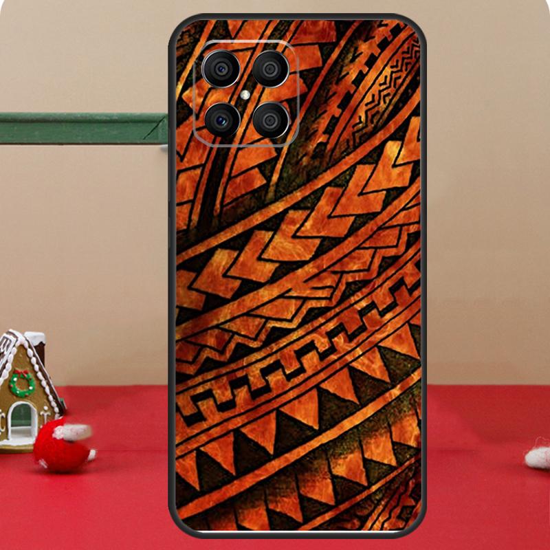 Polynesian Mix Case For Honor Magic 6 7 8 Pro Honor 400 200 70 90 Lite X8c X8b X9a X9b X9c X9d Win RT Cover