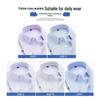 ROMON Herren Business Casual bügelfreies gestreiftes Langarmhemd