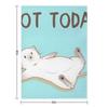 Not Today - Lazy Cat Throw Blanket Blankets For Bed Custom Manga Valentine Gift Ideas Blankets