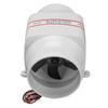 12V 4Inches 270CFM Straight Barrel Exhaust Fan RV Yacht Battery Ventilation Exhaust Fan Boat In-line Blower Fan