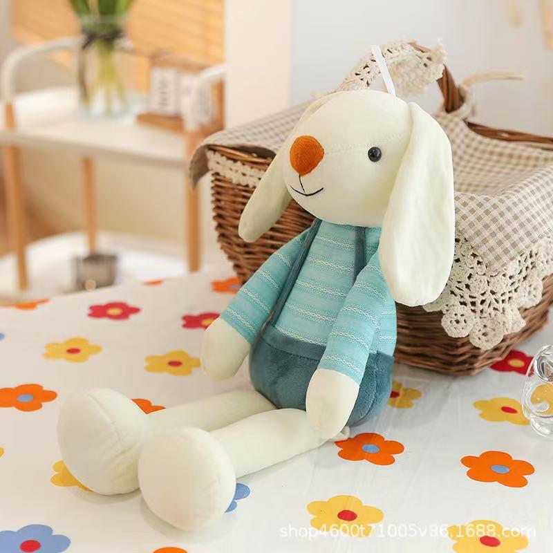 Cute Sugar Rabbit Plush Toy for Couples - Stuffed Animal Doll for Birthday Gift