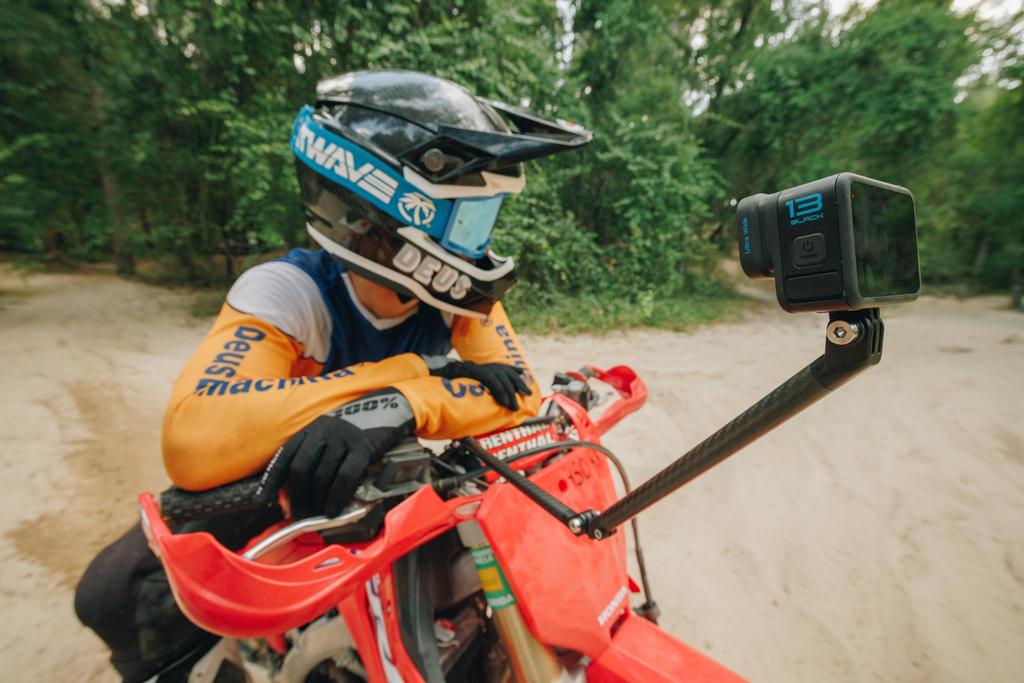 GoPro HERO13 Black Waterproof Action Camera with 27MP Creator Compatible with HB Series Lenses - 5.3K60 Video, Photos, Edition,