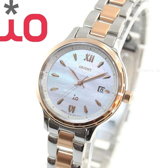 [Orient] iO RN-WG0415A Women's Solar Watch, White Mother-of-Pearl