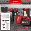 Delixi Brushless Lithium Battery Heavy-Duty Dual-Purpose Electric Hammer Drill.