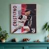 Cristiano Ronaldo 5D Diamond Painting Round Diamond Rhinestones Mosaic Diamond Embroidery Wall Paintings Rhinestones Gift Frameless