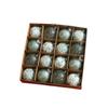 16pcs 6cm Christmas Hanging Balls Set Foam Xmas Tree Ornaments Christmas Balls Pendant  Party Favors