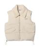 Oioi Collection Wavy Corduroy Padded Vest_Ivory