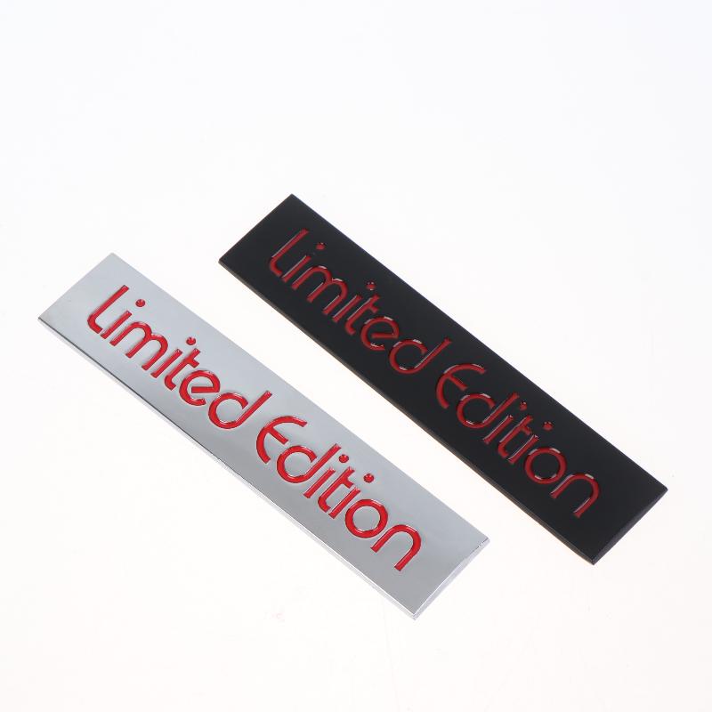 1Pcs Motorcycle Badge Emblem Sticker 3D Metal Car Stickers Limited Edition Decals Car-Styling Accessories