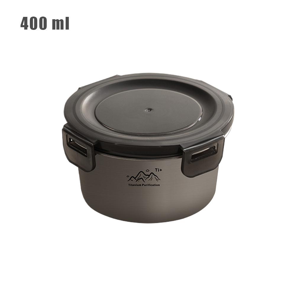 Rostfeste Titan Campingplatte Ultraleicht Tragbar Stapelbar Reise-Geschirr Sicheres Backcountry-Geschirr Für Picknick Wandern