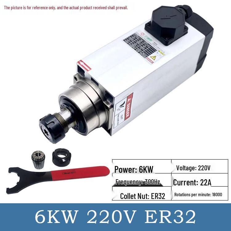 Changsheng Vzduchem chlazený gravírovací vřetenový motor - 1,5 kW až 7,5 kW