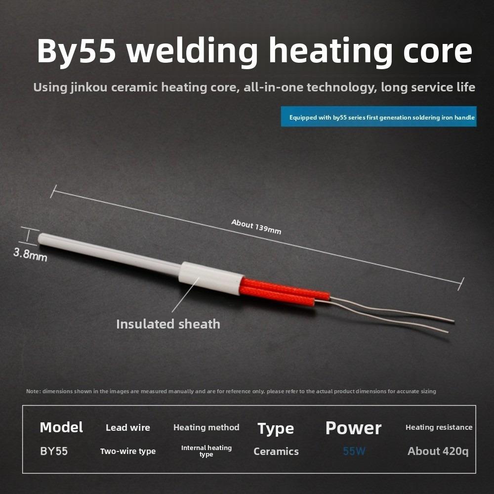 50W 24V 936 Heating Element High-frequency 969A 203H High-power 1321 1322 1323 Soldering Iron 4-wire Adapter Heating Wire Tool