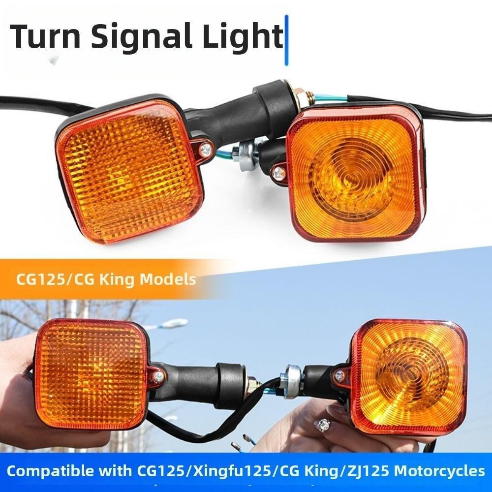 2 Styles Motorcycles Flashing Light Suitable for Honda CG125/JH125L/CB250/CA250/XL125 Motorcycles