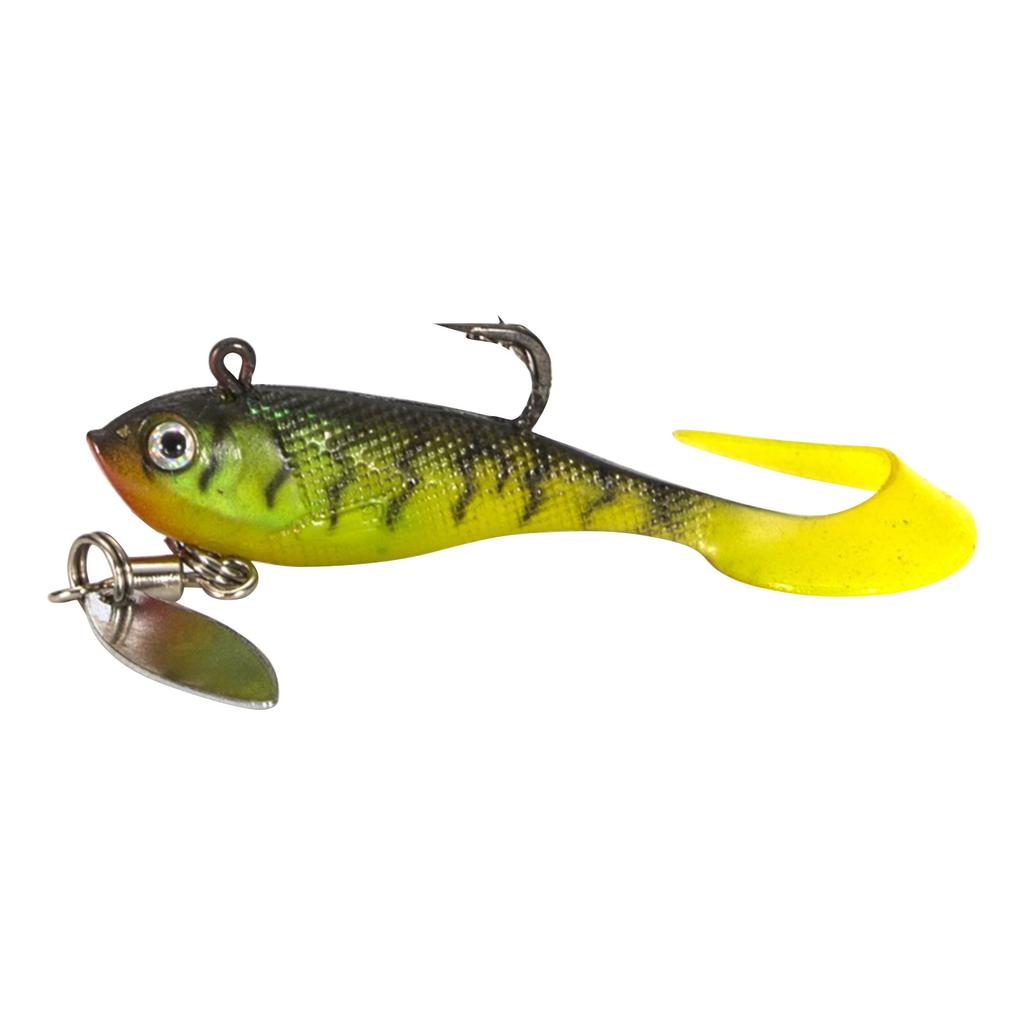 Soft Fake Fish With Spinning Spoon Fish Fake Fish Herring Shaker Artificial Silicone Fake Fish Bass Fake Fish